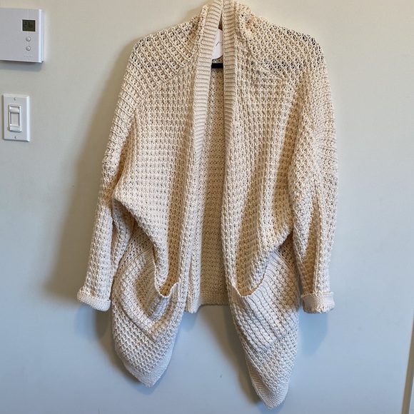 LEYONIE CARDIGAN - CREAM - Picture 8 of 9